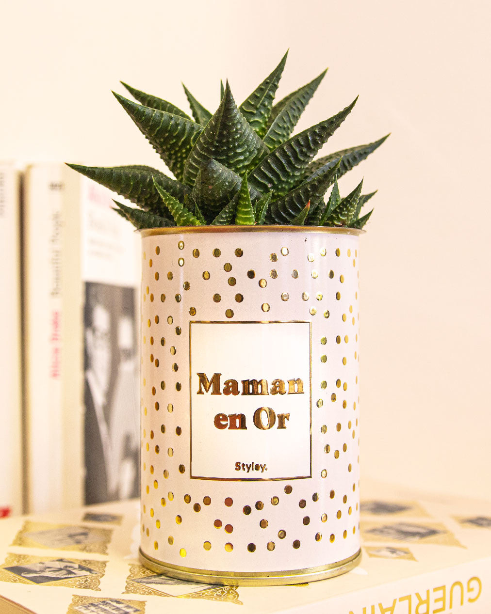 Maman en Or - Cactus - Finition doré