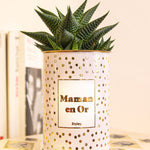 Maman en Or - Cactus - Finition doré