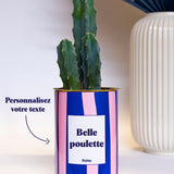 Cactus Parme - Personnalisable