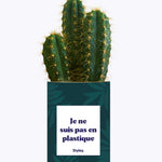 Je ne suis pas en plastique - Cactus