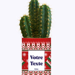 Mon cactus moche de Noël personnalisable - Cactus