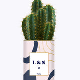 Initiales personnalisables - Cactus
