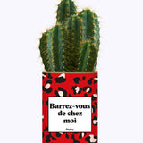 Barrez-vous de chez moi - Cactus