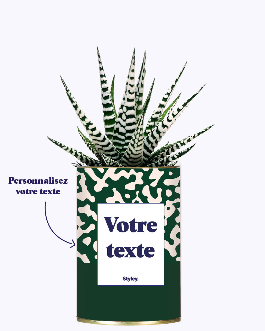 Pattern vert - Plante personnalisable