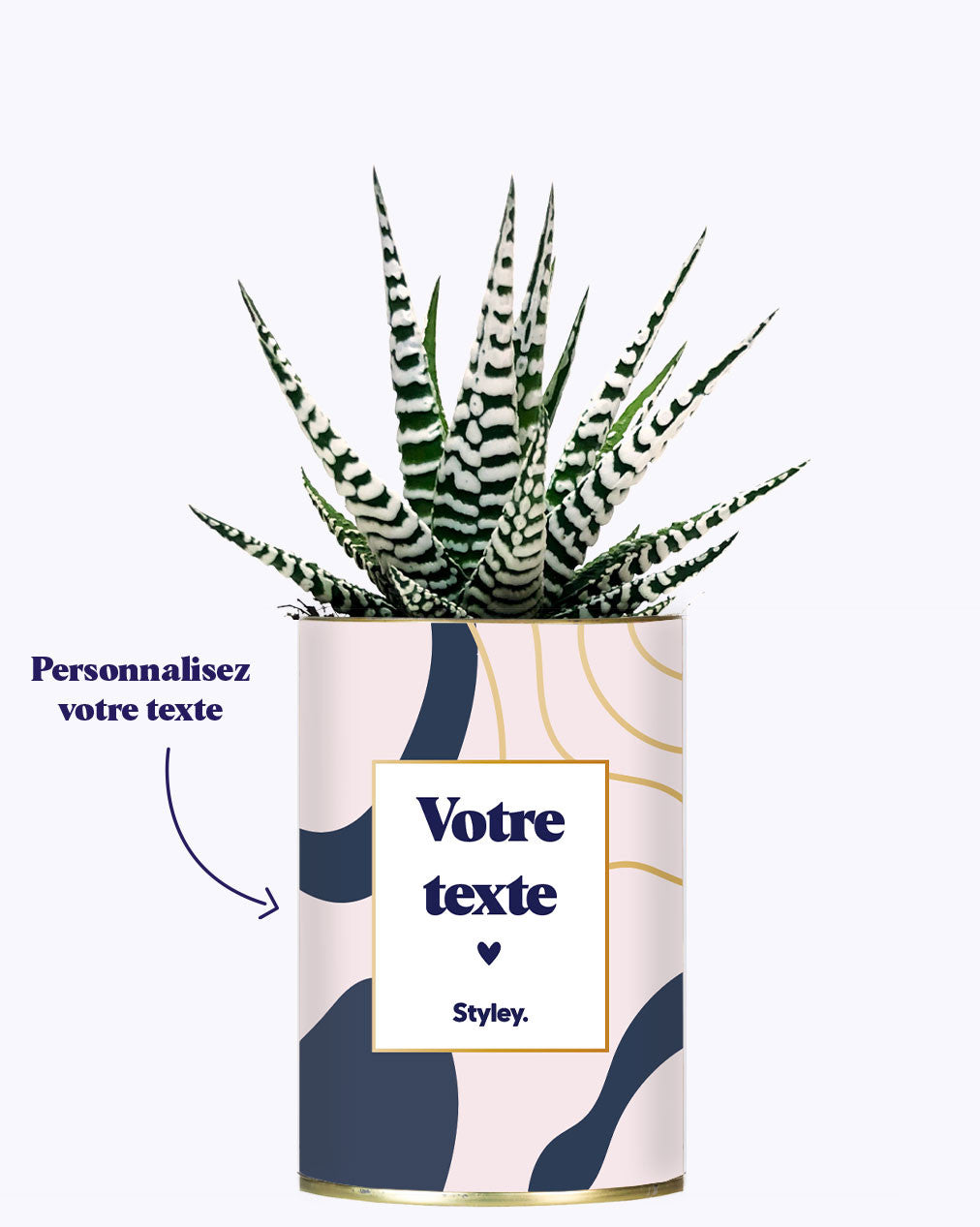 Initiales personnalisables - Cactus