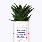 Si je crève personnalisable - Cactus