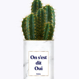 On s'est dit oui - Plante
