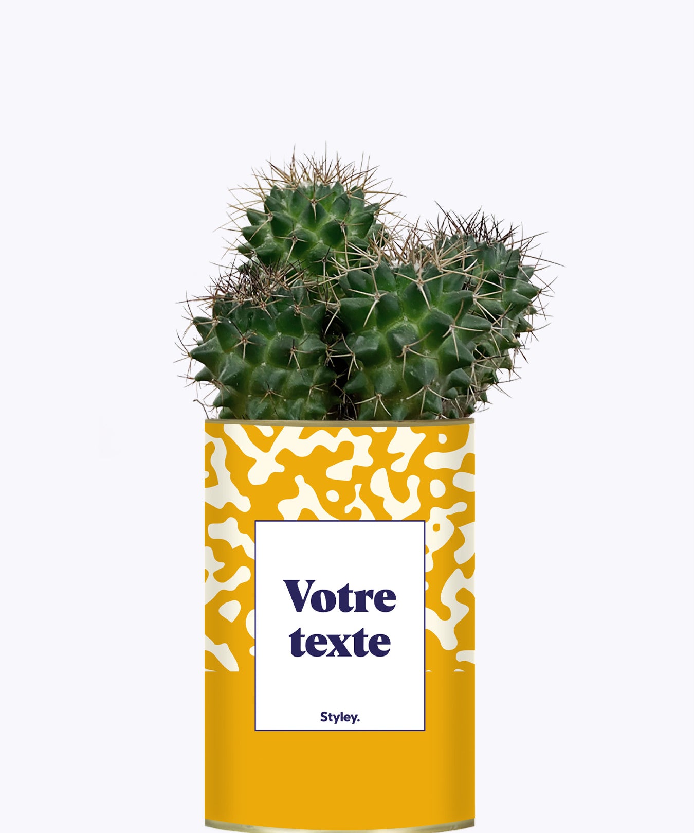 Pattern jaune - Plante personnalisable