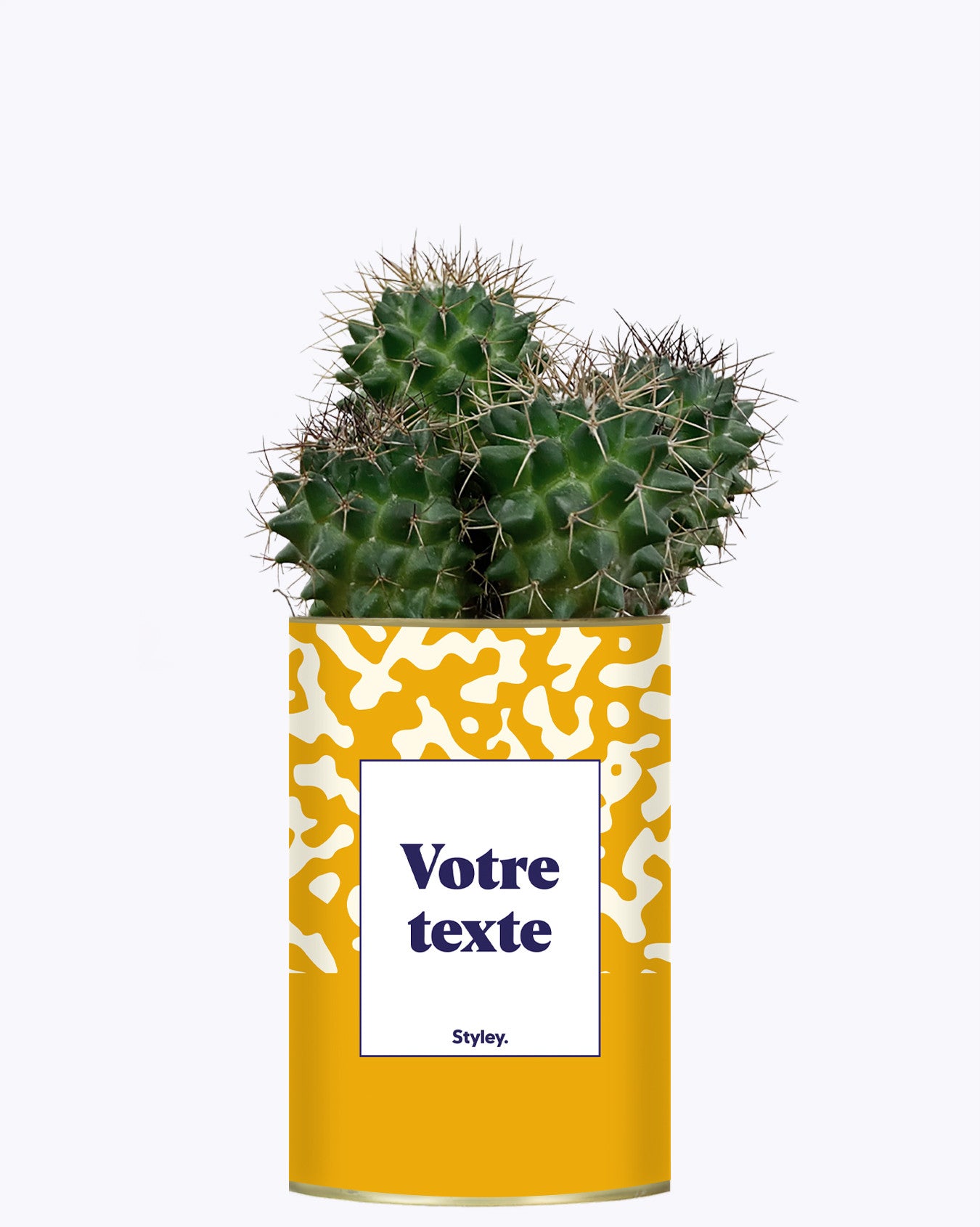 Pattern jaune - Plante personnalisable