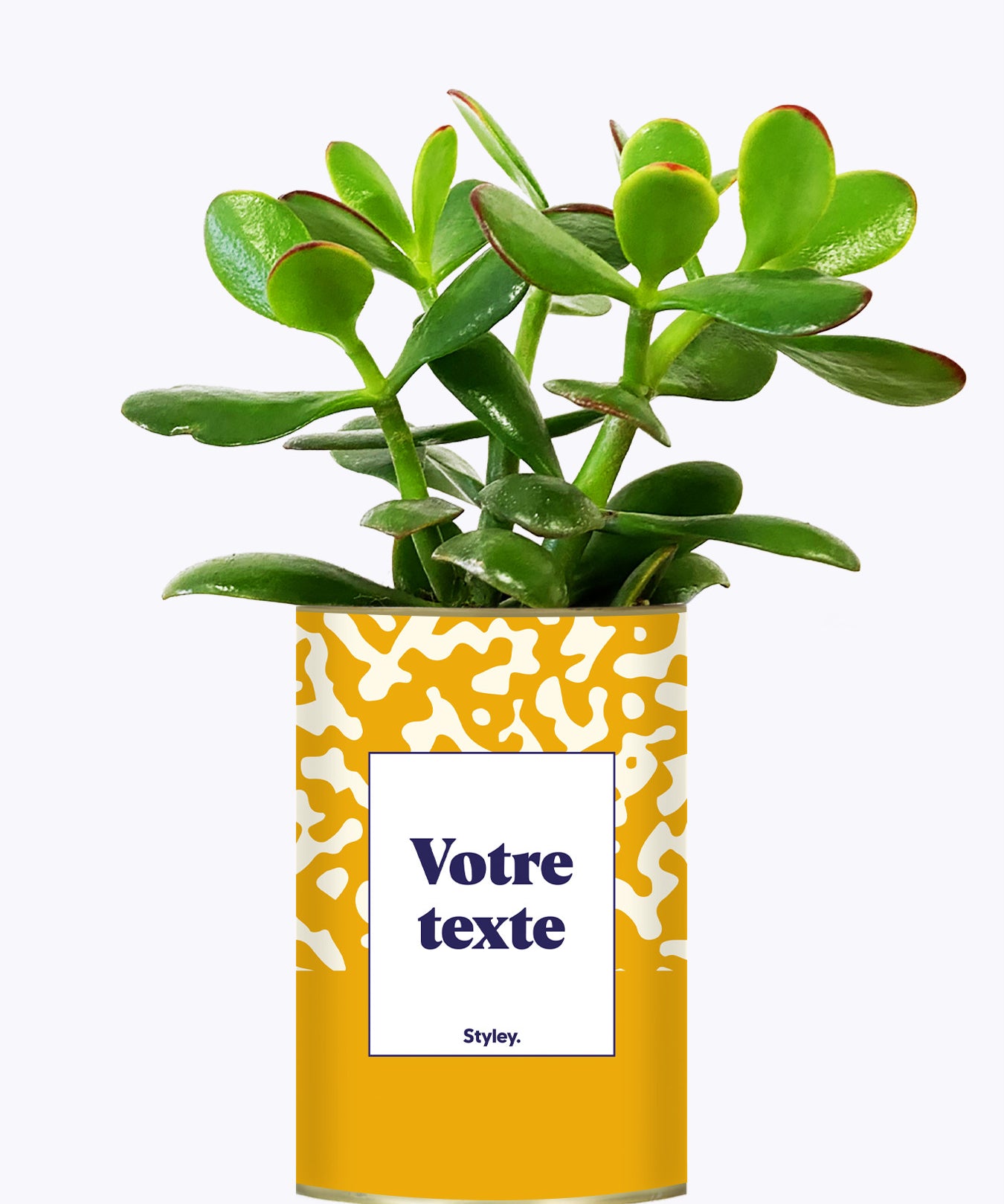 Pattern jaune - Plante personnalisable
