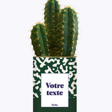 Pattern vert - Plante personnalisable