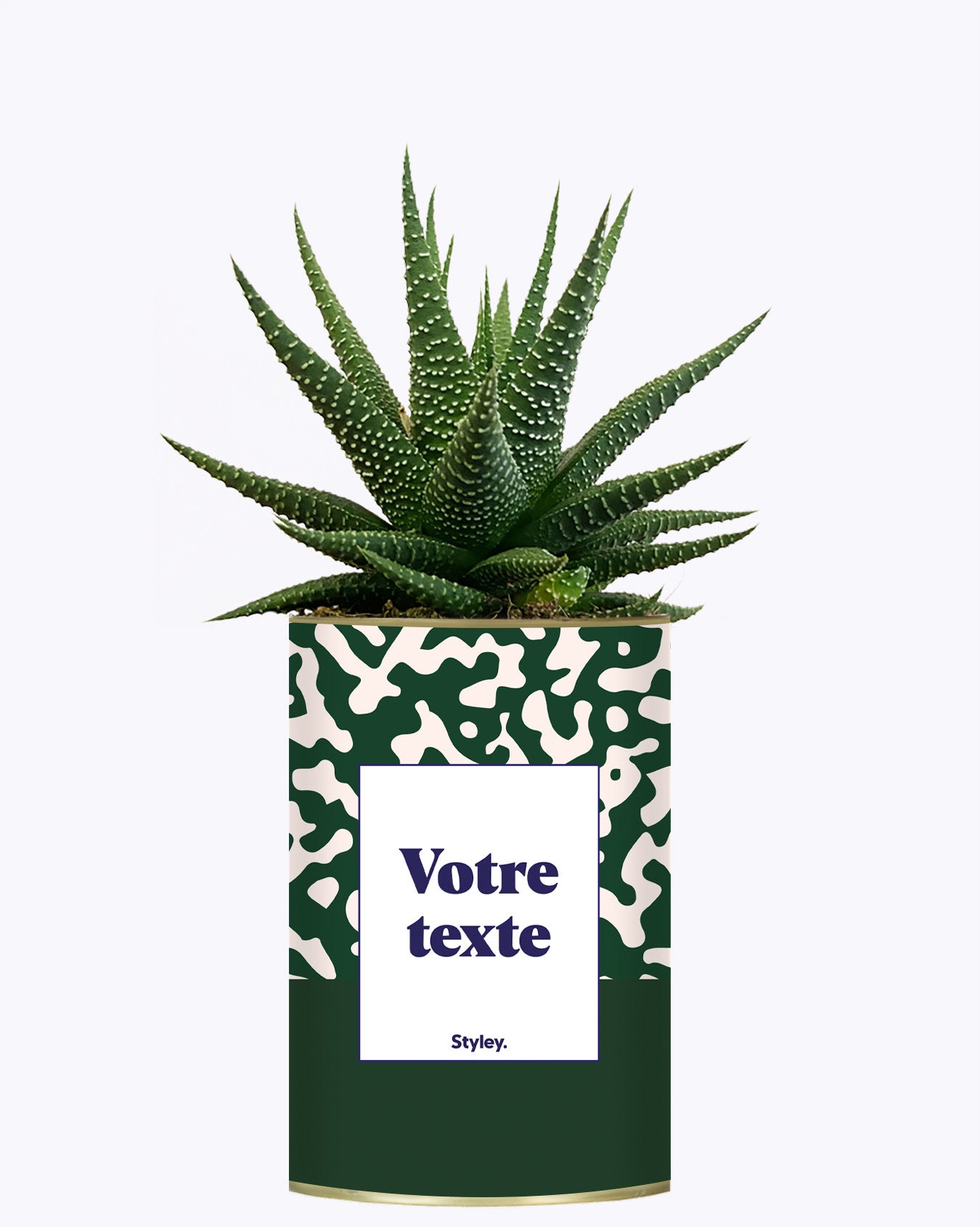 Pattern vert - Plante personnalisable