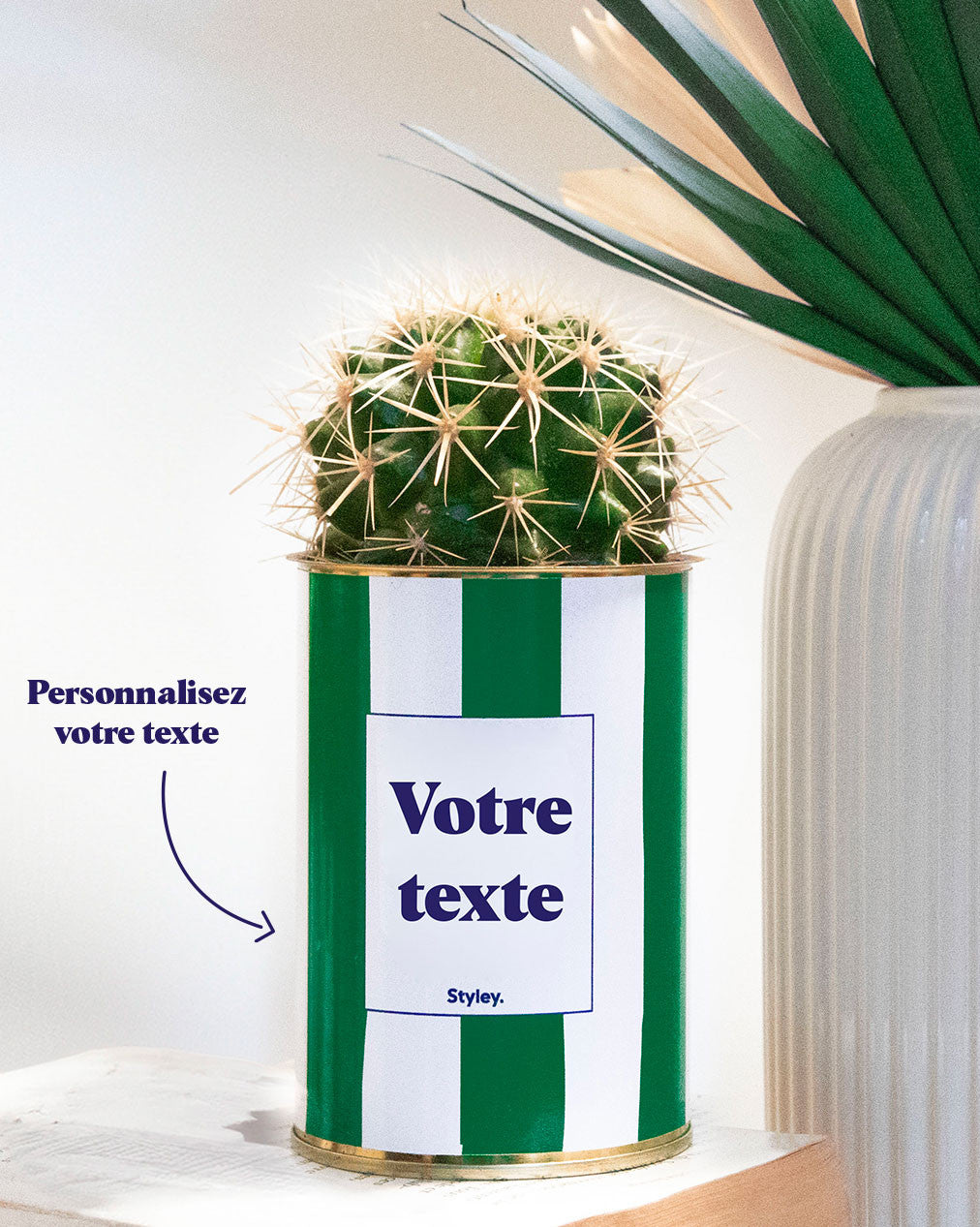 Rayures Vertes - Plante personnalisable
