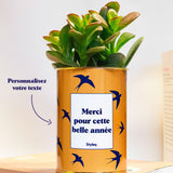 Cactus Hirondelles - Personnalisable