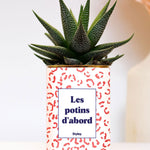 Les potins d'abord - Leopard- Plante grasse