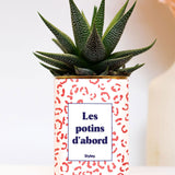 Les potins d'abord - Leopard- Plante grasse